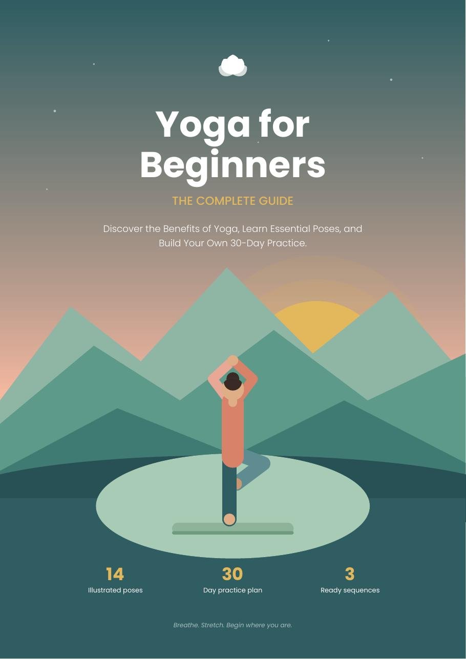 Cover of the ebook Yoga for Beginners: The Complete Guide